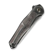 WeKnife 702XI LE No 006/150Gray Integral Titanium/Copper Foil Carbon Fiber, Polished Gray M390 (WE07B-3)