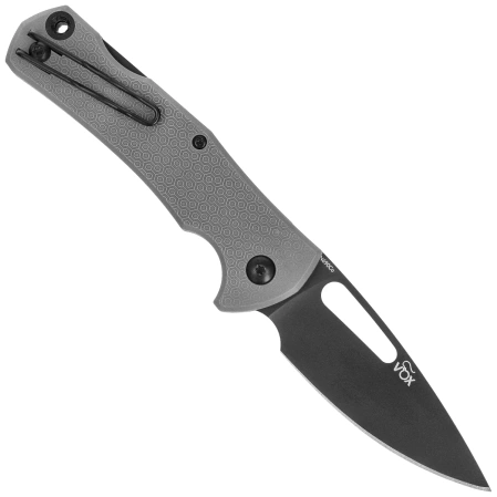 Nóż składany MKM Lov Wolf Gray FRN, Black Top Shield N690 by Jesper Voxnæs (MK LV-PGY)