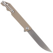 Kubey Knife Pylades Tan G10, Satin AUS-10 (KU253E)