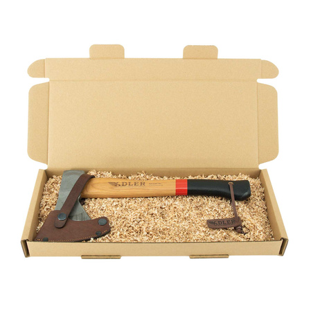 Toporek Adler Rheinland Red/Black Hickory Wood, C60 Carbon Steel (201.0H060A011)