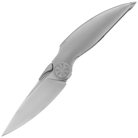 Rike Knife RK Predator-P Gray Titanium, Satin M390