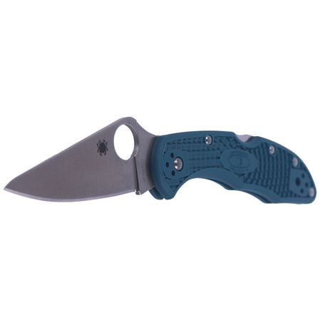 Nóż składany Spyderco Delica 4 FRN Blue, K390 Plain (C11FPK390)