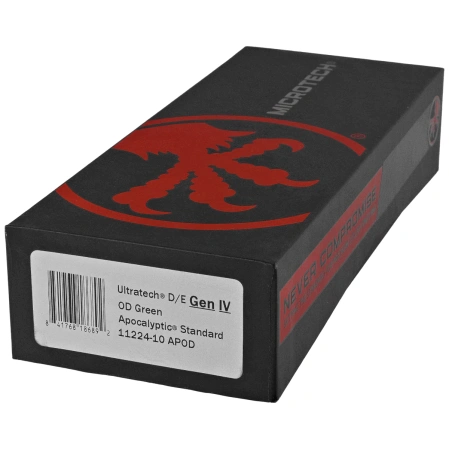 Microtech Ultratech Gen IV D/E OTF Knife OD Green Aluminum, Apocalyptic M390MK by Tony Marfione (11224-10APOD)