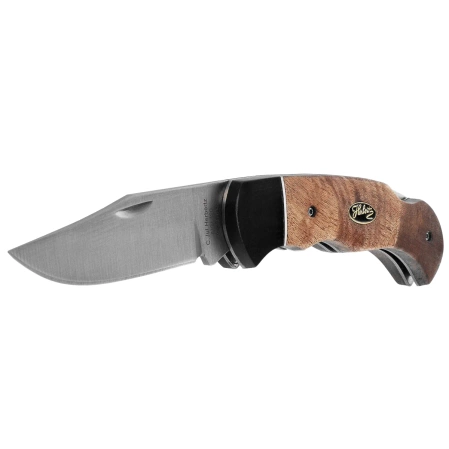 Herbertz CJH Knife Burl Wood, Satin 420 (337612)
