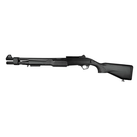 Reximex RS 412 HD Black 20'' Pump-Action Shotgun, 12/76 Gauge