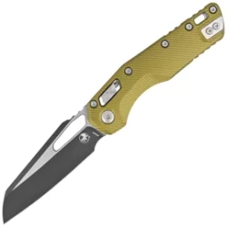 Nóż składany Microtech MSI S/E Fluted OD Green Aluminium, Black M390MK by Tony Marfione (210-1FLOD)