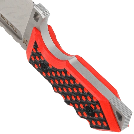 Midgards Messer The Tiny Thunrar Black/Red G10, Satin 14C28N by Ralph and Tina Zlobinsky knife (MM019)