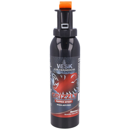 KKS Vesk Grizzly Gel Pepper Spray 4mln SHU, 20.0% OC 200ml (20200-H)
