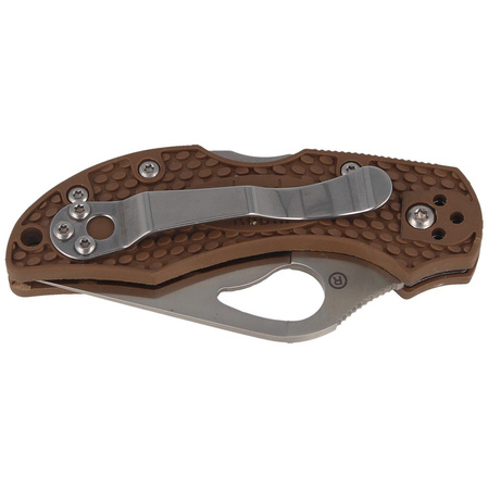 Spyderco Byrd Robin 2 FRN Brown PlainEdge (BY10PBN2)