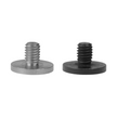Civivi Knife Pivot Screws Satin and Black Stainless Steel 8 mm - 2 pcs (CA-11B)