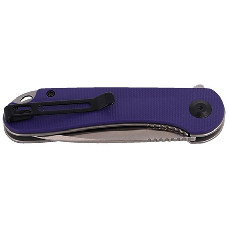 CIVIVI Knife Elementum Flipper Purple G10, Satin Finish (C907V)