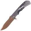 Martinez Albainox Knife Gray Aluminum, Copper Titanium 3Cr13MoV (18138)