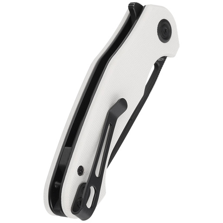 Nóż składany Kubey Dugu Ivory G10, Black Stonewashed 14C28N (KU210G)