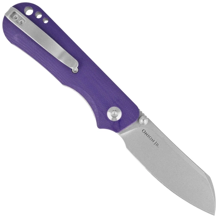 Nóż składany Civivi Crabby Purple G10, Stonewashed 14C28N by Ken Onion Jr. (C24055-2)