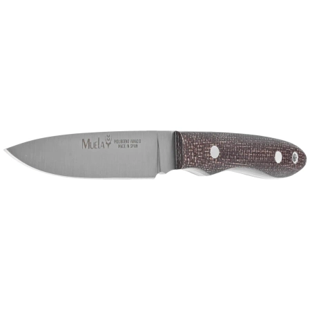 Muela Knife 4410-M Brown Jute Micarta, Satin X50CrMoV15