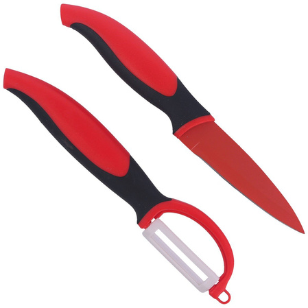 Taylor's Eye Knife Peeler and Peeler Red Set (377800)