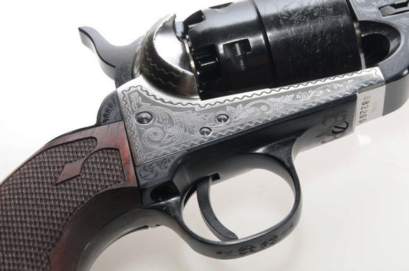 Pietta Revolver 1851 Colt Navy Yank Steel London DeLuxe .44 (YAL44ST/DL/LC)