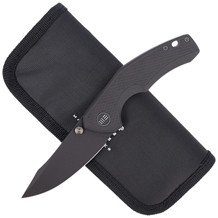 WE Knife Gnar Black Titanium, Black Stonewashed CPM S35V by Matt Degnan (917B)