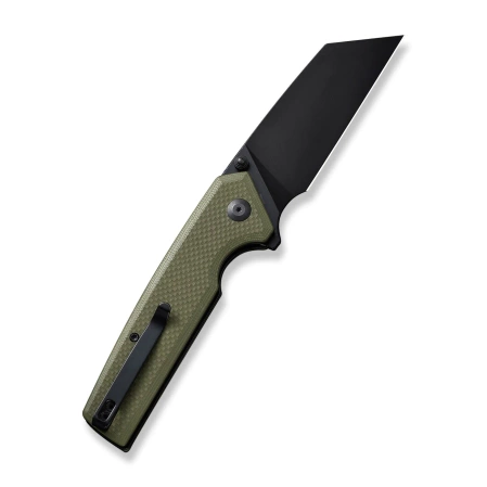 Civivi Knife Amirite OD Green Coarse G10, Black Nitro-V (C23028-3)