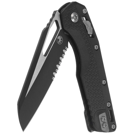 Microtech MSI S/E Black Polymer, Black/Satin P/S M390MK by Tony Marfione (210T-2PMBK)