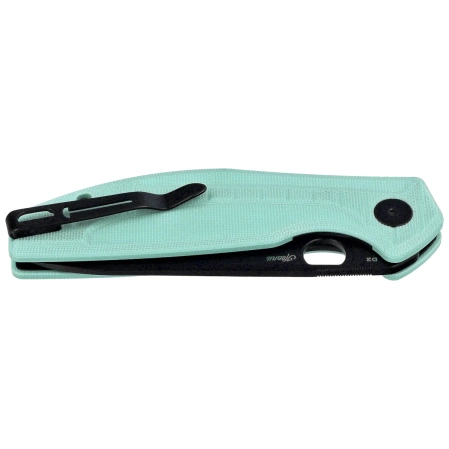 Nóż składany Bestechman Angry Owl Aqua G10, Black PVD D2 by Keanu Alfaro (BMK12B-2)