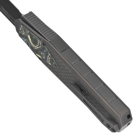 Remette Swordfish Black DLC Titanium / Yellow Green Carbon Fiber, Black DLC M390 (ZL101A6)