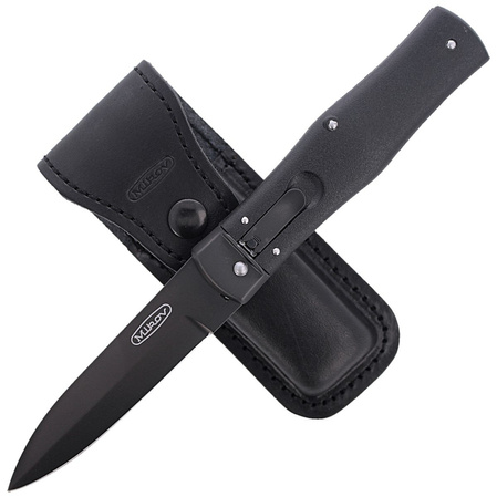 Mikov Predator Knife Blackout Black ABS, Black DLC N690 (241-BH-1/BKP)
