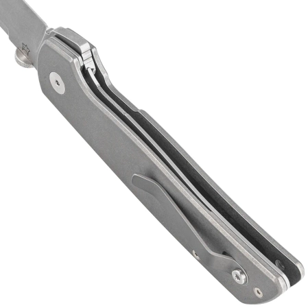 Nóż składany Fox Original Gangster Titanium, Stonewashed MagnaCut by Bob Terzuola (FX-ATC-OG01)