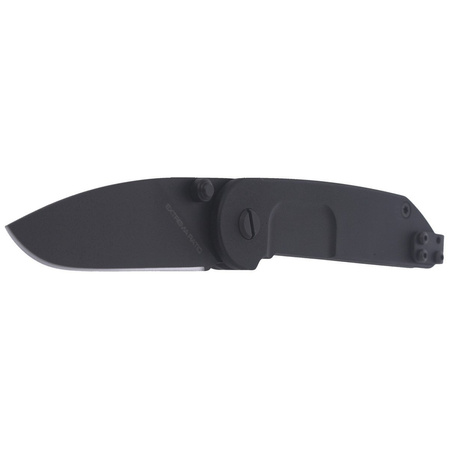 Extrema Ratio BF1 CD Black Aluminum Knife, Black MIL-C N690 (04.1000.0143/BLK)