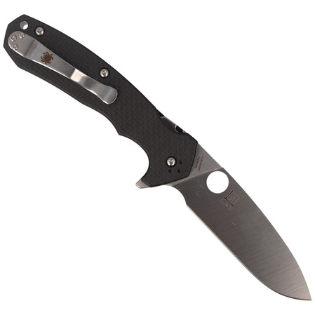 Spyderco Amalgam Carbon Fiber / G-10 PlainEdge Knife (C234CFP)