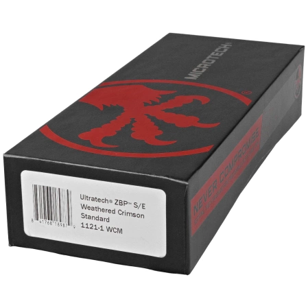 Nóż automatyczny OTF Microtech Ultratech Gen III ZBP S/E Cerakote Weathered Crimson Aluminium, Cerakote Weathered Crimson M390MK by Tony Marfione (1121-1WCM)