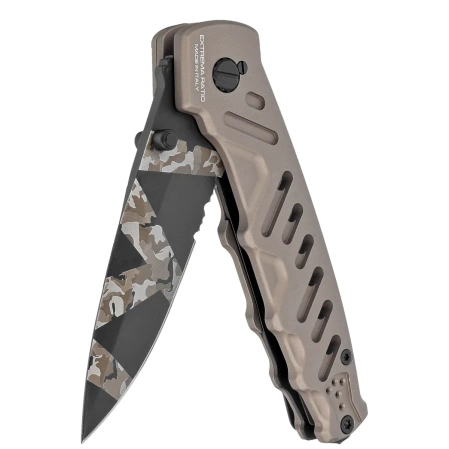 Extrema Ratio Caimano Nero N.A. Ranger LE No 074/250 Tactical Mud Aluminium, Geotech Camo N690 (04.1000.0166/BW/TM)