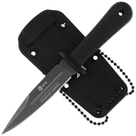 Nóż na szyję K25 Botero Neck Knife Black ABS, Titanium 7Cr17MoV (31898)