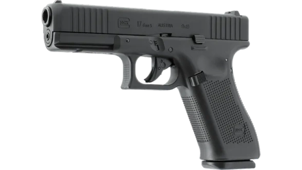 Pistolet wiatrówka Umarex Glock 17 Gen 5 MOS 4.5 mm BB 3J z płytkami (5.8450)
