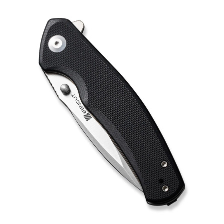 Nóż składany Sencut Slashkin Black G10, Satin D2 (S20066-1)