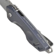 Extrema Ratio X-ANT LE No 049/100 Blue Titanium Knife, Sandblast Sintered Tungsten Carbide (04.1000.0467/MD/TI)