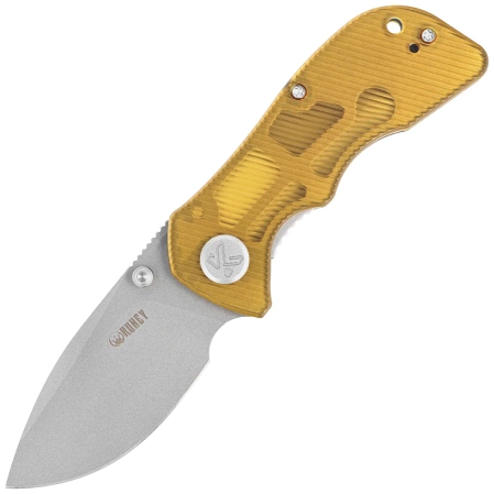 Kubey Knife Karaji Ultem, Bead Blasted 14C28N (KU180H)