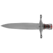 Sztylet templariuszy Decor Habitat Templar Dagger Black/Red ABS, Satin (10762)