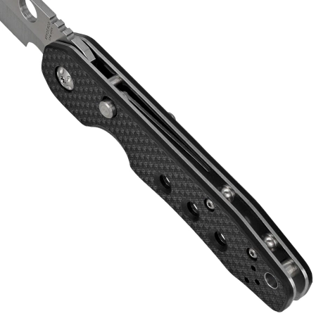 Spyderco Smock Carbon Fiber / G-10 PlainEdge Folder (C240CFP)