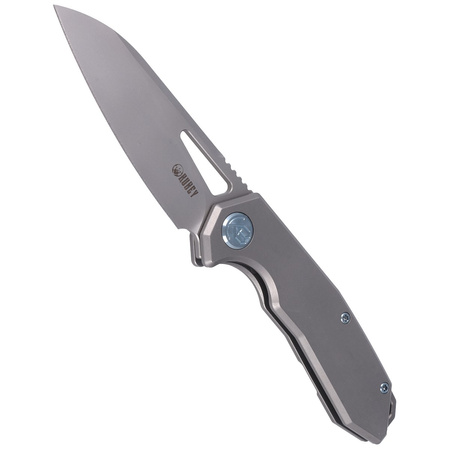 Nóż składany Kubey Vagrant Gray Titanium, Sandblasted CPM S30V by Maksim Tkachuk (KB284A)