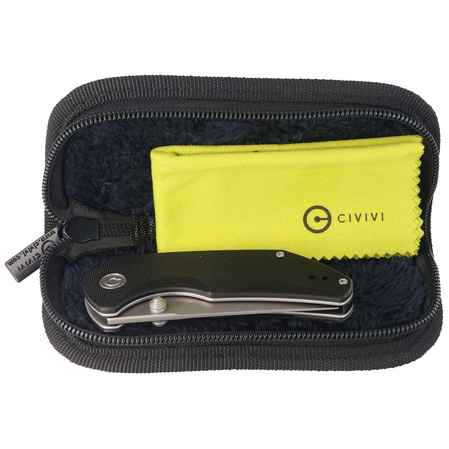 Nóż składany CIVIVI Thug 2 Black G10, Silver Bead Blasted Nitro-V by Matt Christensen (C20028C-2)