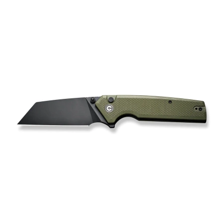 Civivi Knife Amirite OD Green Coarse G10, Black Nitro-V (C23028-3)