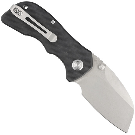 Kubey Knife Karaji Black G10, Bead Blasted D2 (KU180A)