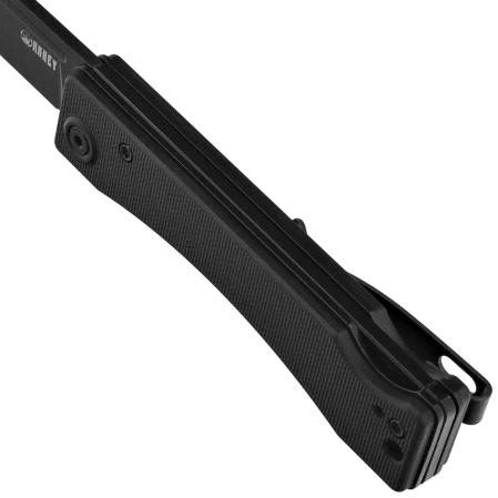 Nóż składany Kubey Akino Black G10, Blackwashed 14C28N by Tiguass (KU2102D)