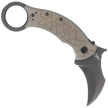 FOX Knife Tribal K Bronze Titanium, PVD M390 by Doug Marcaida (FX-802 TiPVD)