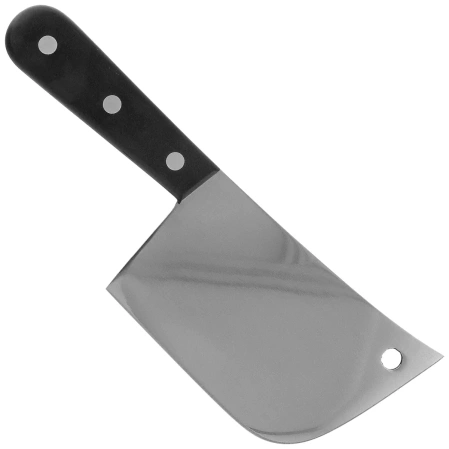 Tasak kuchenny MAM Small Cleaver Black Polymer, Polished X39Cr13 (705)