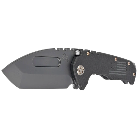 Medford Praetorian Scout M/P Black G10, Bronze HW, DLC Clip, Black DLC D2 by Greg Medford (MKM30DPT-0808-T1CP-BP)