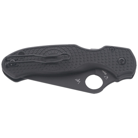 Spyderco Para 3 Knife Black FRN, Black DLC CTS BD1N (C223PBBK)