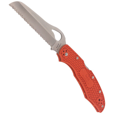 Nóż Spyderco Byrd Cara Cara Rescue 2 FRN Orange, Spyder (BY17SOR2)