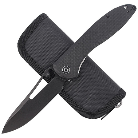 Nóż składany CIVIVI Picaro Black G10, Black Stonewashed (C916D)